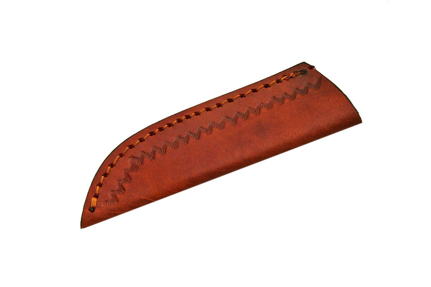 6.25" MINI DAMASCUS STEEL STAG HANDLE KNIFE - Image 4